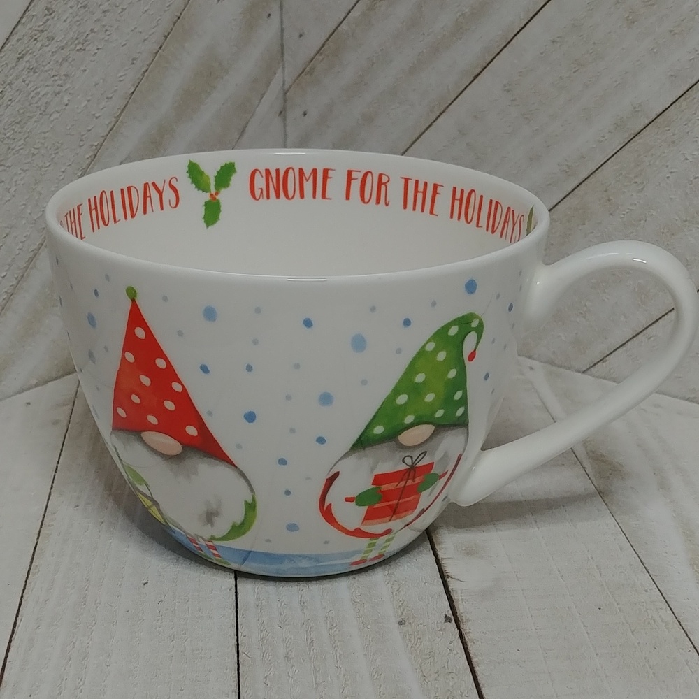 NWOT Portobello By Design Bone China Gnome Mug
